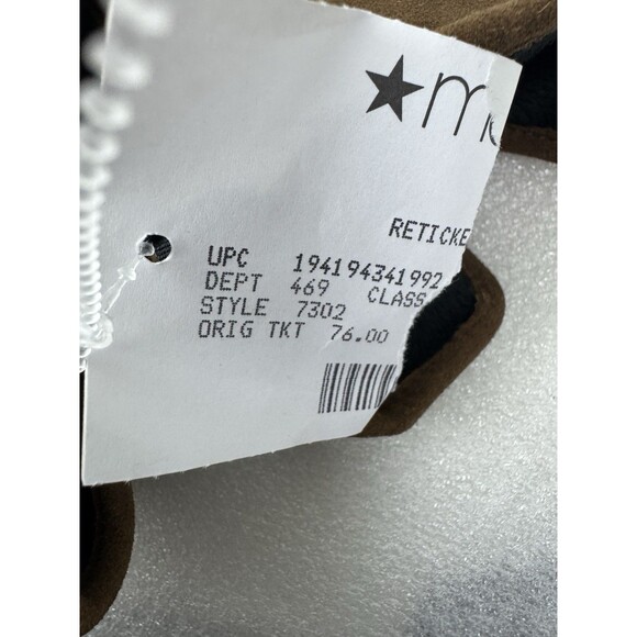 Isotoner Genuine Suede with Ultraplush Lining 3-Draw Touchscreen Gloves Sz: L - Picture 7 of 8